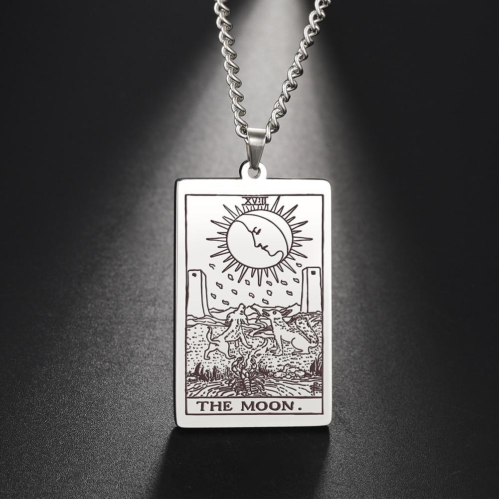 Vintage Tarot Necklace  ✨Buy One, Get One 50% Off!!✨