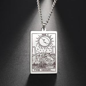 Vintage Tarot Necklace  ✨Buy One, Get One 50% Off!!✨