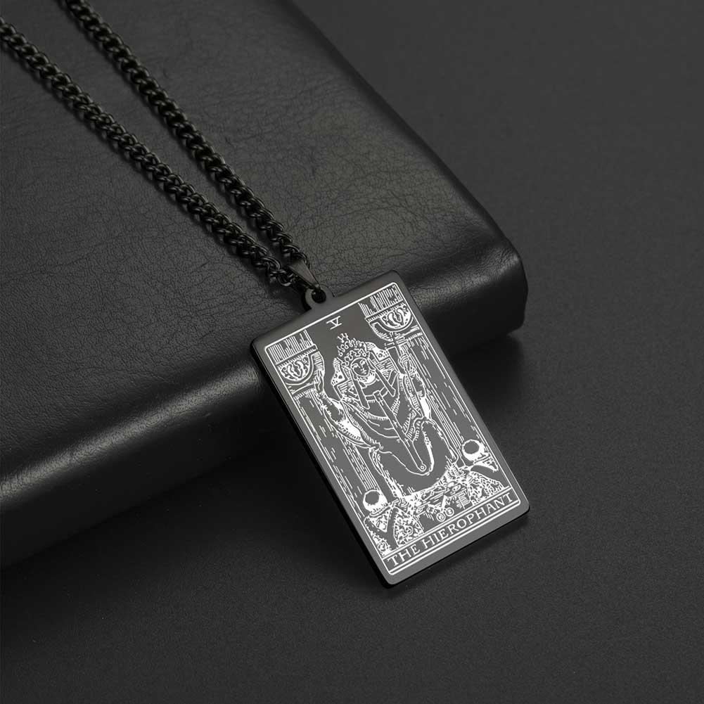 Vintage Tarot Necklace  ✨Buy One, Get One 50% Off!!✨