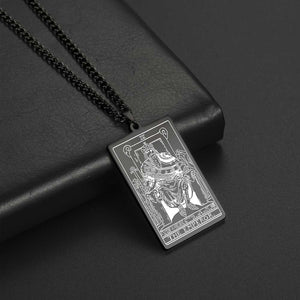 Vintage Tarot Necklace  ✨Buy One, Get One 50% Off!!✨