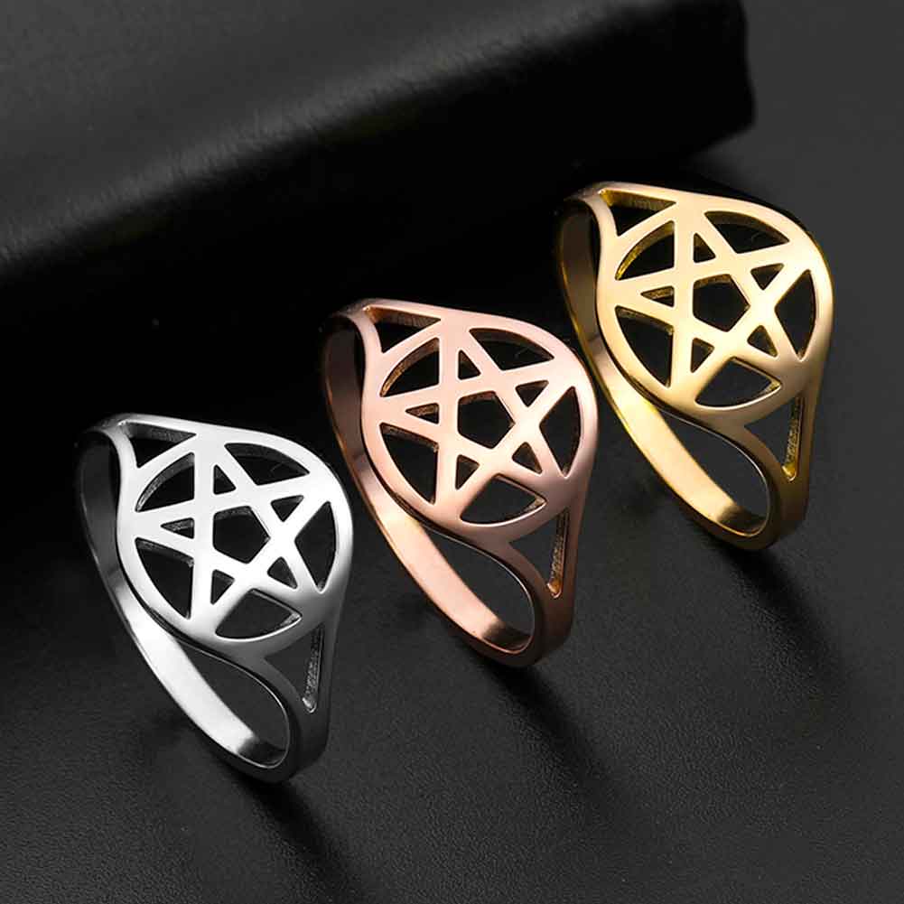 Star of Life Pentacle Ring ✨Buy One, Get One FREE!!✨