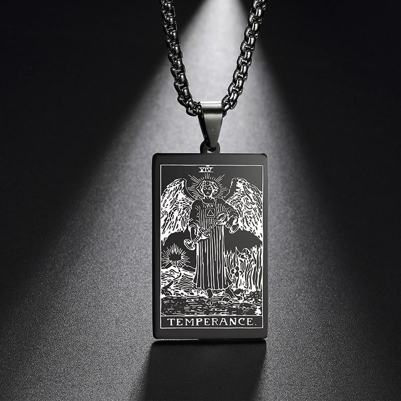 Vintage Tarot Necklace  ✨Buy One, Get One 50% Off!!✨