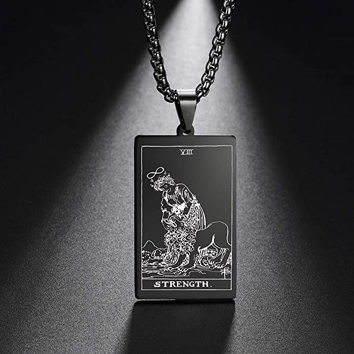 Vintage Tarot Necklace  ✨Buy One, Get One 50% Off!!✨