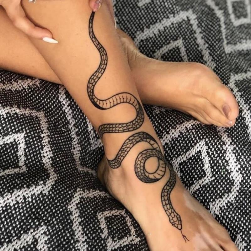 Serpentine Temporary Tattoo