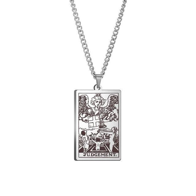 Vintage Tarot Necklace  ✨Buy One, Get One 50% Off!!✨