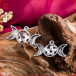 Load image into Gallery viewer, Moon Goddess Earrings
