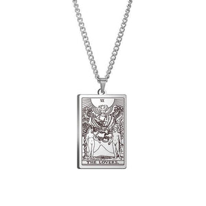 Vintage Tarot Necklace  ✨Buy One, Get One 50% Off!!✨