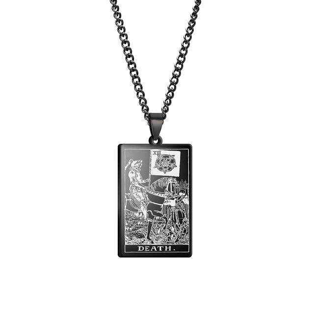 Vintage Tarot Necklace  ✨Buy One, Get One 50% Off!!✨