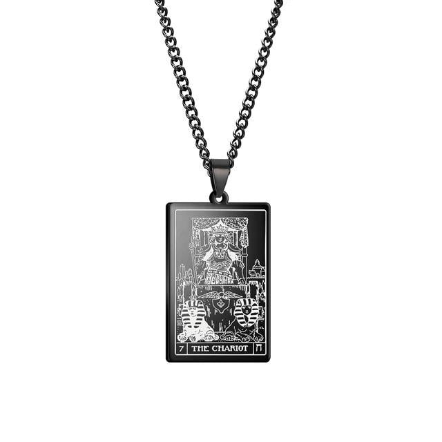 Vintage Tarot Necklace  ✨Buy One, Get One 50% Off!!✨