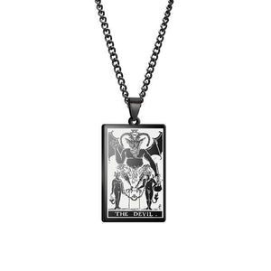 Vintage Tarot Necklace  ✨Buy One, Get One 50% Off!!✨