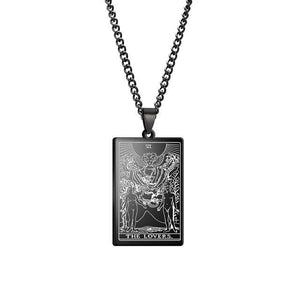 Vintage Tarot Necklace  ✨Buy One, Get One 50% Off!!✨