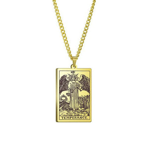 Vintage Tarot Necklace  ✨Buy One, Get One 50% Off!!✨