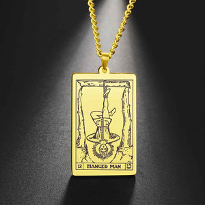 Vintage Tarot Necklace  ✨Buy One, Get One 50% Off!!✨