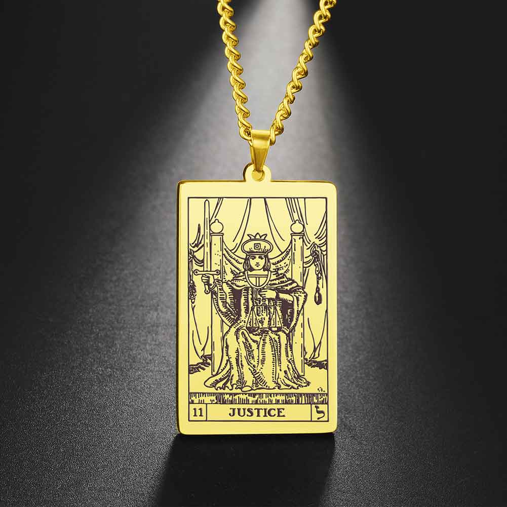 Vintage Tarot Necklace  ✨Buy One, Get One 50% Off!!✨