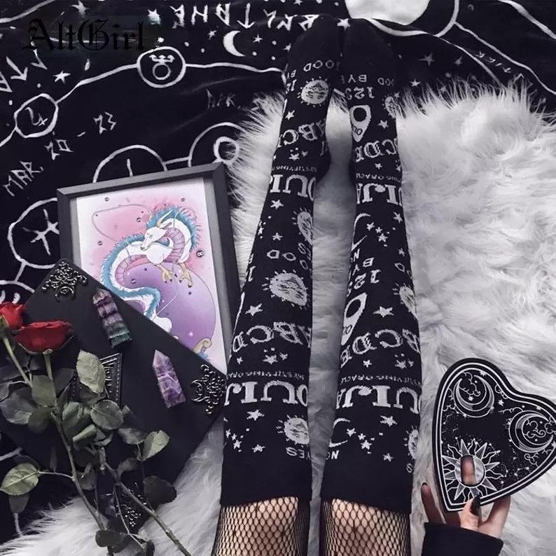 Ouija Knee Highs