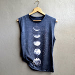 Load image into Gallery viewer, Moonflower Sleeveless Tee
