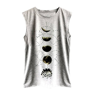 Moonflower Sleeveless Tee