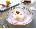 Load image into Gallery viewer, Modern Rainbow Glass Nordic Dinner Set
