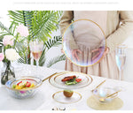 Load image into Gallery viewer, Modern Rainbow Glass Nordic Dinner Set
