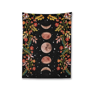 Moonphase Wall Tapestry