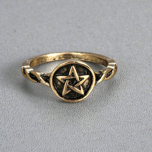 Vintage Pentagram Ring