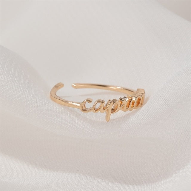 Zodiac Ring