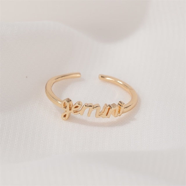 Zodiac Ring