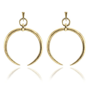 Boho Moon Hoops