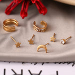 Load image into Gallery viewer, Crystal Star Earrings Set
