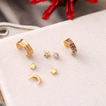 Load image into Gallery viewer, Crystal Star Earrings Set
