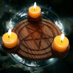 Pentagram Candle Holder