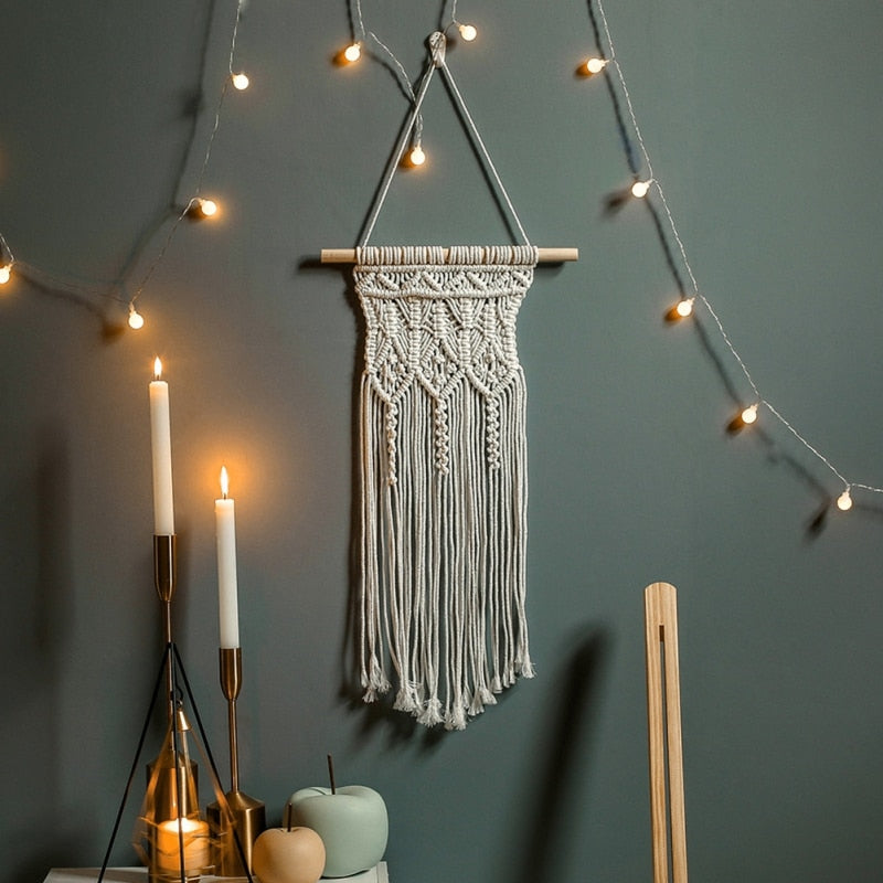 Boho Macrame Hanging Tapestries