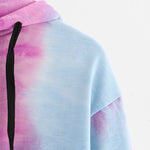 Load image into Gallery viewer, Cotton Candy Cropped Hoodie
