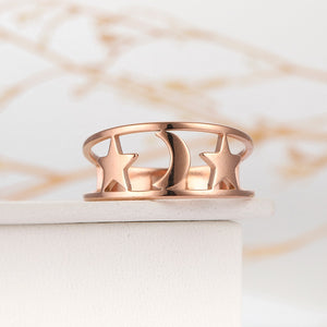 Moon Star Ring