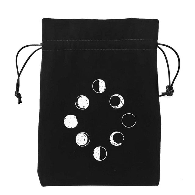 Velvet Moonphase Tarot Card Bag