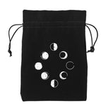 Load image into Gallery viewer, Velvet Moonphase Tarot Card Bag
