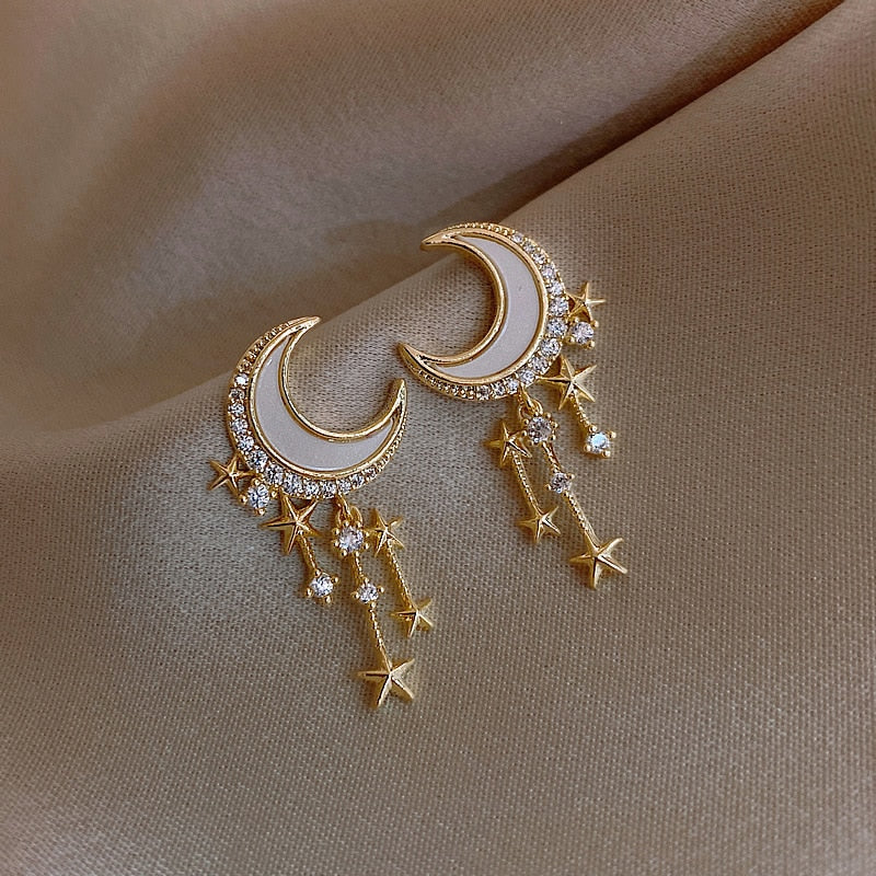 Rhinestone Moon Set