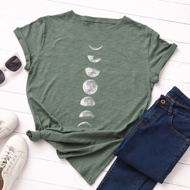 Moonphase Print Tee