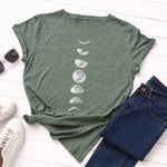 Load image into Gallery viewer, Moonphase Print Tee
