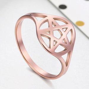 Star of Life Pentacle Ring ✨Buy One, Get One FREE!!✨