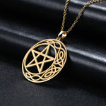 Load image into Gallery viewer, Celtic Pentacle Necklace
