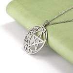 Load image into Gallery viewer, Celtic Pentacle Necklace
