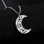 Load image into Gallery viewer, Celtic Magic Moon Necklace
