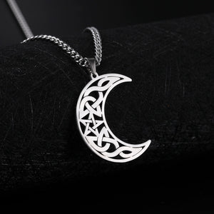 Celtic Magic Moon Necklace