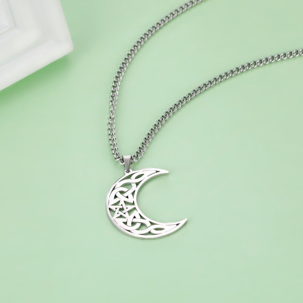 Celtic Magic Moon Necklace