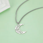 Load image into Gallery viewer, Celtic Magic Moon Necklace
