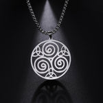 Load image into Gallery viewer, Triple Spiral Necklace
