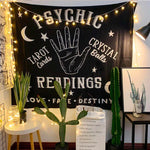 Load image into Gallery viewer, Psychic Readings Wall Tapestry
