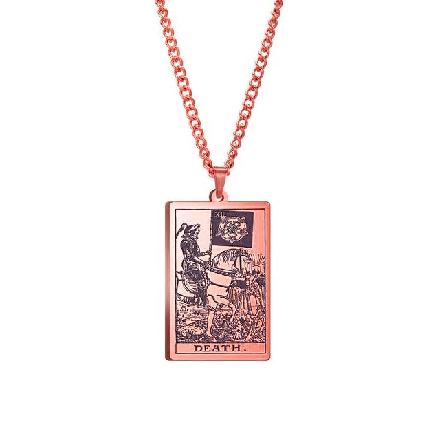 Vintage Tarot Necklace  ✨Buy One, Get One 50% Off!!✨