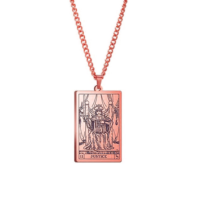 Vintage Tarot Necklace  ✨Buy One, Get One 50% Off!!✨